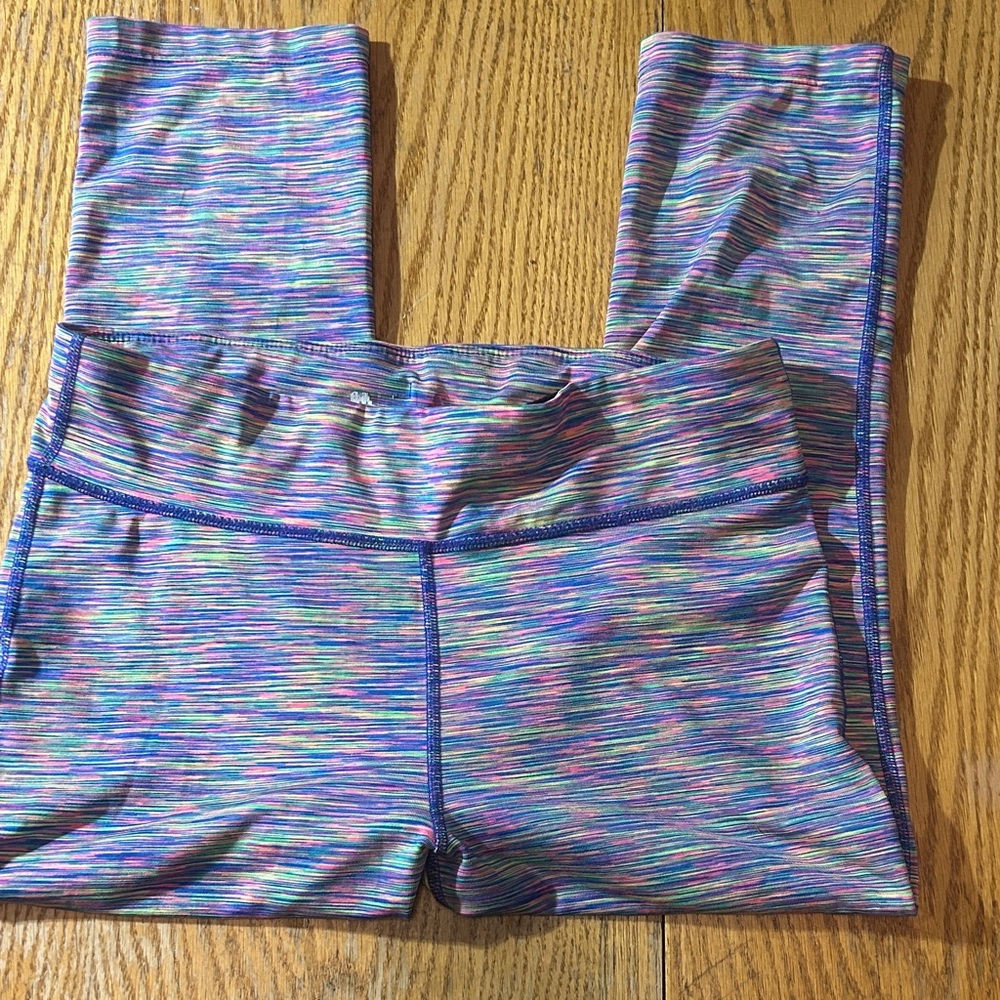 Multicolor 1/2 Leggings